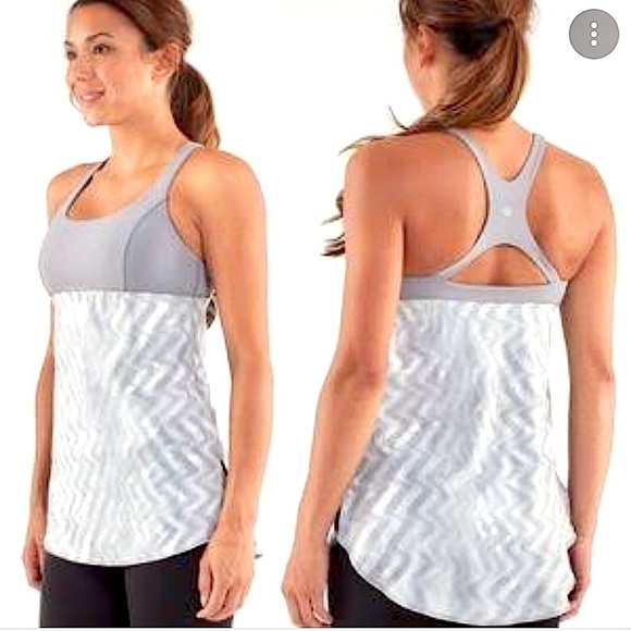Lululemon Venus Tank in Grey womens size 8 - Picture 1 of 11